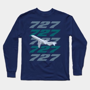 727 in flight Long Sleeve T-Shirt